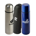 (16.9 oz.) Stainless Steel Thermo Bottle with Case